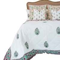 Thumbnail for Kolka Kolka Kaner Quilt 100% Cotton - Queen Size