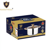 Thumbnail for Kaisa Villa 5.8 Litre Casserole Pot Stainless Steel Induction Cooking Stock Stew