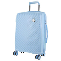 Thumbnail for Pierre Cardin Inspired Milleni Cabin Luggage Bag Travel Carry On Suitcase 54cm (39L) - Blue