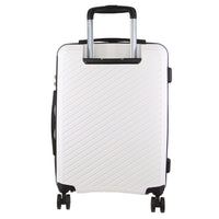 Thumbnail for Pierre Cardin Inspired Milleni Cabin Luggage Bag Travel Carry On Suitcase 54cm (39L) - White