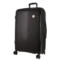 Thumbnail for Pierre Cardin Inspired Milleni Checked Luggage Bag Travel Carry On Suitcase 75cm (124L) - Black