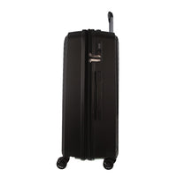 Thumbnail for Pierre Cardin Inspired Milleni Checked Luggage Bag Travel Carry On Suitcase 75cm (124L) - Black