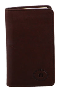 Thumbnail for Milleni Genuine Italian Leather Credit Card Holder Money Cash Wallet - Brown