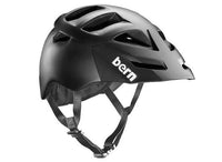 Thumbnail for Bern Mens Morrison Cycling Bike Helmet w/ Hard Visor - Matte Black - L/XL
