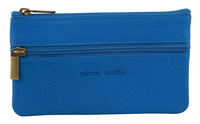 Thumbnail for Pierre Cardin Ladies Womens Genuine Leather RFID Coin Purse Wallet - Aqua