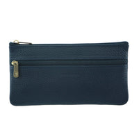 Thumbnail for Pierre Cardin Ladies Womens Genuine Soft Leather Italian Wallet - Navy