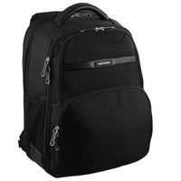 Thumbnail for 30L Pierre Cardin Large Backpack Bag w Laptop Sleeve Travel Luggage RFID - Black