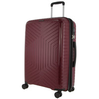 Thumbnail for Pierre Cardin 65cm Medium Hard-Shell Suitcase Travel Luggage Bag - Burgundy