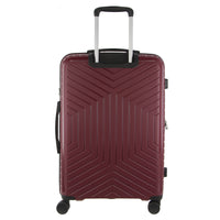 Thumbnail for Pierre Cardin 65cm Medium Hard-Shell Suitcase Travel Luggage Bag - Burgundy