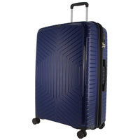 Thumbnail for Pierre Cardin 65cm Medium Hard-Shell Suitcase Travel Luggage Bag - Navy