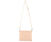 Thumbnail for Pierre Cardin Ladies Cross Body Bag Leather Clutch Shoulder Sling Womens  - Blush