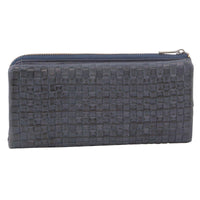 Thumbnail for Pierre Cardin Womens Soft Rustic Leather Wallet Coin RFID Purse - Teal