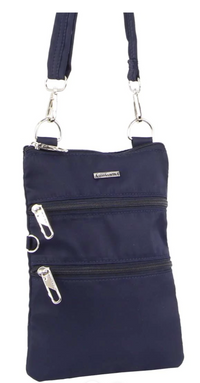 Thumbnail for Pierre Cardin Anti-Theft RFID Ladies Cross Body Bag Slash Proof Crossbody Women - Navy