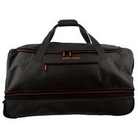 Thumbnail for Pierre Cardin Trolley Bag Medium Soft Travel Luggage Wheeled Duffle 72cm - Black