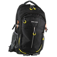 Thumbnail for Pierre Cardin Mens Nylon Travel & Sport Large Backpack Bag in Black