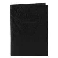 Thumbnail for Pierre Cardin Slim Leather Passport Wallet Holder RFID Case Cover - Black