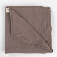 Thumbnail for Ponchik Babies + Kids - Ribbed Swaddle Jersey Wrap - Carmel