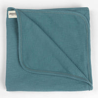 Thumbnail for Ponchik Babies + Kids - Ribbed Swaddle Jersey Wrap - Jewel