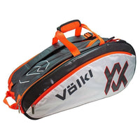 Thumbnail for Volkl Tour Combi 6 Racquet Tennis Bag V70002 - Charcoal/White/Lava