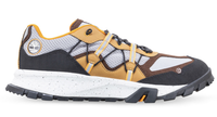 Thumbnail for Timberland Mens Garrison Trail Hiking Sneakers Shoes Trekking Runners - Grey Mesh/Brown - US 8