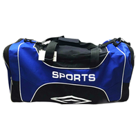Thumbnail for MEDIUM SPORTS BAG With Shoulder Strap Gym Duffle Travel Bags Water Resistant - Blue