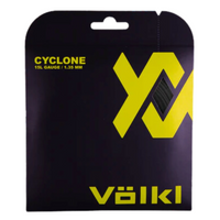 Thumbnail for Volkl Cyclone Black 15L Gauge Tennis String 1.35mm (12 M Set)