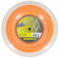 Thumbnail for Völkl Cyclone 200m Reel Tennis Racquet Strings 16g / 1.30mm - Fluro Orange