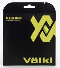 Thumbnail for 1 Pack Volkl Cyclone 18g/1.20mm Tennis Racquet Strings - Neon Yellow