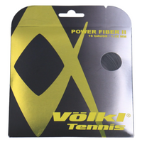 Thumbnail for Volkl Power Fiber Black Tennis String 16/1.32 (12 M Set)