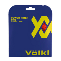 Thumbnail for Volkl Power Fiber Pro- Lava 16g/1.30mm Tennis String - 12 M Set