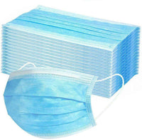 Thumbnail for 50x CE CERTIFIED Disposable SURGICAL MASKS Face Guard Dust Mouth 3 Ply Air Purifying