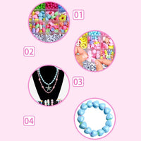 Thumbnail for 950pcs 24Grid Cute Candy Colors Acrylic Beads with Alphabet Beads For DIY Jewelry Making Kit