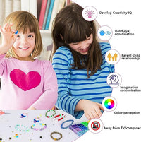 Thumbnail for 28 Colors 6380pcs 6mm Flat Round Heishi Polymer Clay Jewelry Making Kit Bead Smiley Face Beads Set
