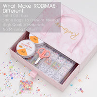 Thumbnail for 6000pcs Polymer Clay Beads Set 24 Colors Clay Round Disc Spacer Heishi Beads Jewelry Making Kit