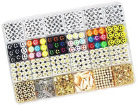 Thumbnail for 7200pcs Polymer Clay Beads Set 24 Colors Clay Round Disc Spacer Heishi Beads Jewelry Making Kit