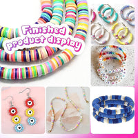 Thumbnail for 25000 Pcs 24 Girds DIY Acrylic Bead A-Z Letter Beads and Polymer Soft Clay Kit For Bracelet Making