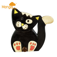 Thumbnail for Wooden Wall Hooks Cat