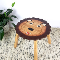 Thumbnail for Kids Wooden Table Lion