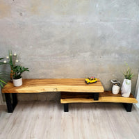 Thumbnail for Bungalow Raintree Wood Adjustable Length TV Entertainment Unit [1.6m to 2.5m]