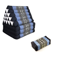 Thumbnail for Jumbo Thai Triangle Pillow THREE FOLDS BluEle + Arm/Leg Rest Block