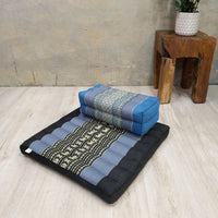 Thumbnail for Meditation Cushion + Seating Block Set  TTP-StBluEle-YB-Blue
