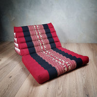 Thumbnail for Jumbo 1 FOLD Thai Triangle Pillow Mat RedEle