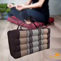 Thumbnail for 2-Fold Meditation Cushion Yoga Mat Brown
