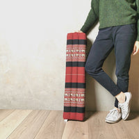 Thumbnail for 80cm Long Bolster Yoga Block/Prop Natural Kapok FilledRedEle