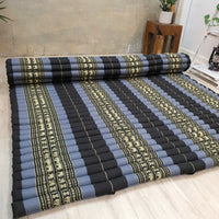 Thumbnail for BlueEle Queen Size Thai Kapok Roll Up Mattress Foldout Mat - 200x152 cm - Natural Comfort and Convenience