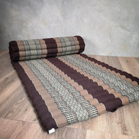 Thumbnail for Thai Kapok Roll Up Mattress Foldout Mat Brown