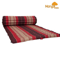 Thumbnail for Thai Kapok Roll Up Mattress Foldout Mat Red