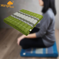 Thumbnail for Thai Kapok Meditation Cushion Yoga Seat Green