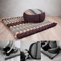Thumbnail for Zafu & Zabuton Meditation Set Brown
