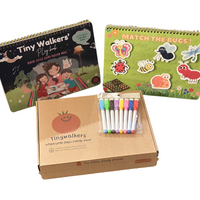 Thumbnail for Tiny Walkers Busy & Quiet Books 1st Edition